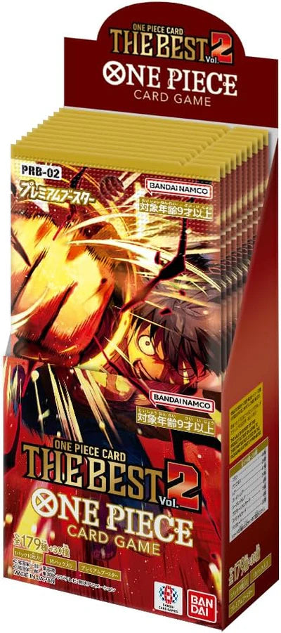One Piece Japanese - One Piece Card The Best Vol.2 Booster Box [PRB-02]