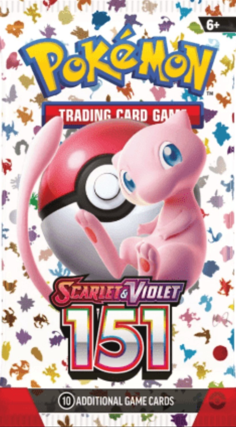 (10) Pokemon 151 Pack Bundle