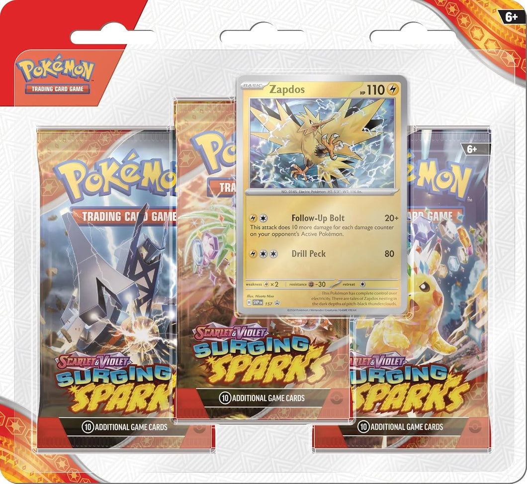 Surging Sparks - 3 Pack Blister